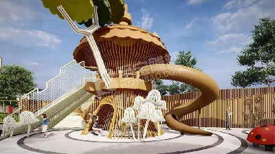 兒童無動(dòng)力游樂設(shè)施創(chuàng)意不銹鋼雕塑定制